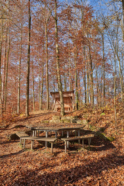 Gemeinde Julbach Landkreis Rottal-Inn Schlossberg Herbst (Dirschl Johann) Deutschland PAN